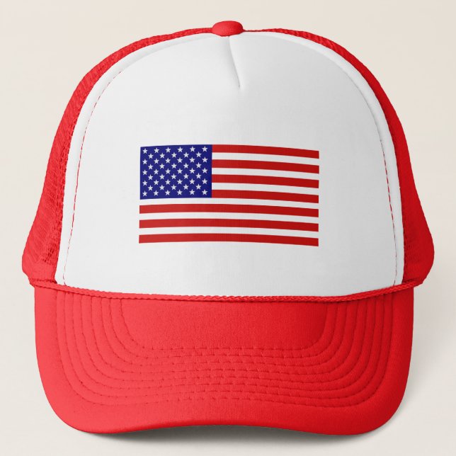 Casquette du drapeau américain (Devant)