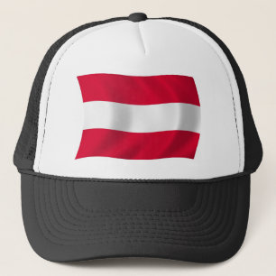 Casquette du drapeau autrichien