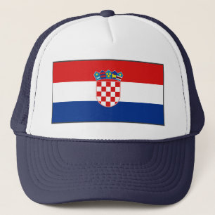 Casquette du drapeau croate