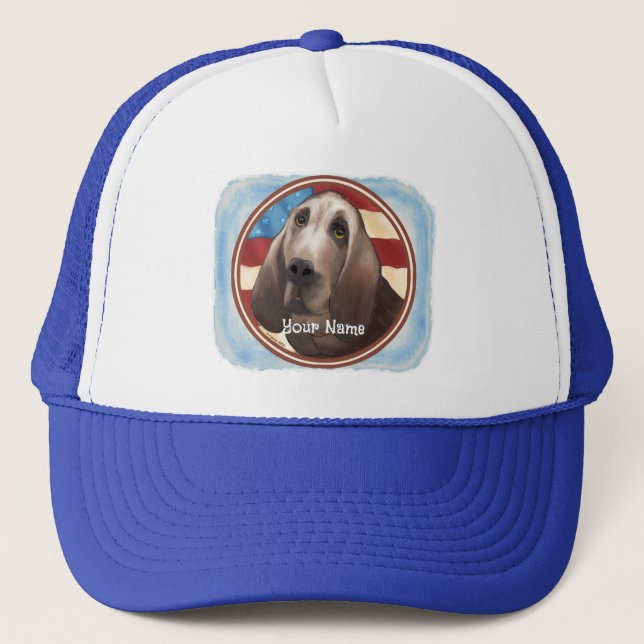 Casquette du drapeau de Bloodhound (Devant)