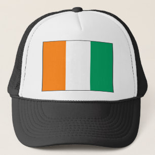 Casquette du drapeau de la Côte d'Ivoire