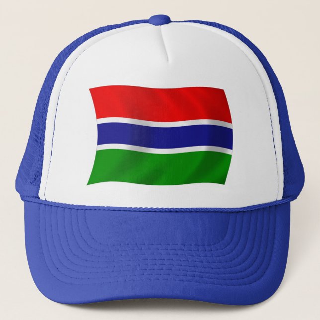 Casquette du drapeau de la Gambie (Devant)