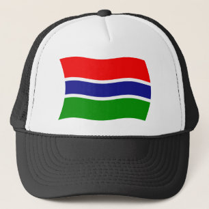 Casquette du drapeau de la Gambie