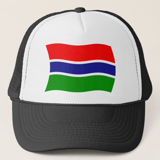 Casquette du drapeau de la Gambie (Devant)