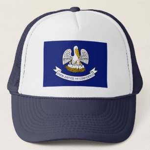 Casquette du drapeau de la Louisiane