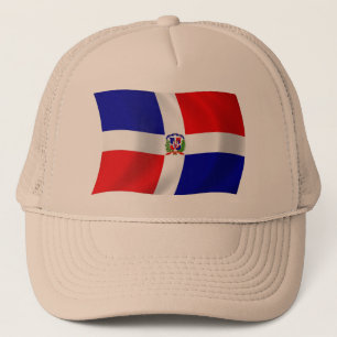 Casquette du drapeau de la République dominicaine