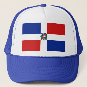 Casquette du drapeau de la République dominicaine