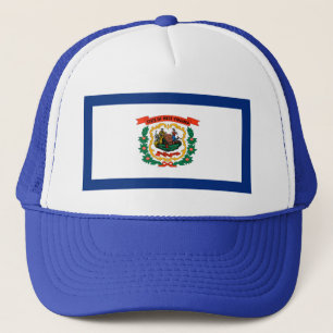 Casquette du drapeau de la Virginie occidentale