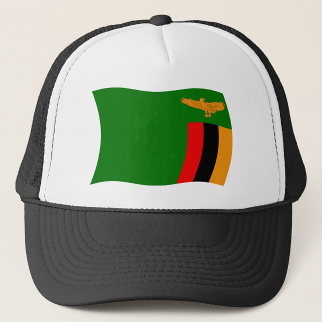 Casquette du drapeau de la Zambie (Devant)