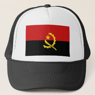 Casquette du drapeau de l'Angola