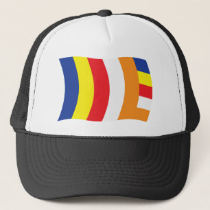 Casquette du drapeau de religion bouddhiste