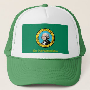 Casquette du drapeau de Washington