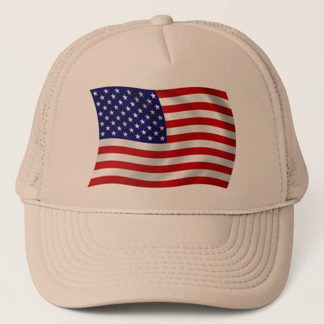 Casquette du drapeau des États-Unis d'Amérique (Devant)