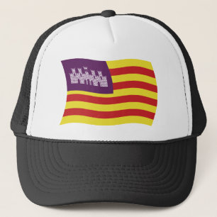 Casquette du drapeau des îles Baléares