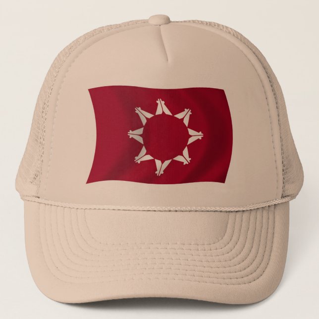 Casquette du drapeau des Lakota Oglala (Devant)