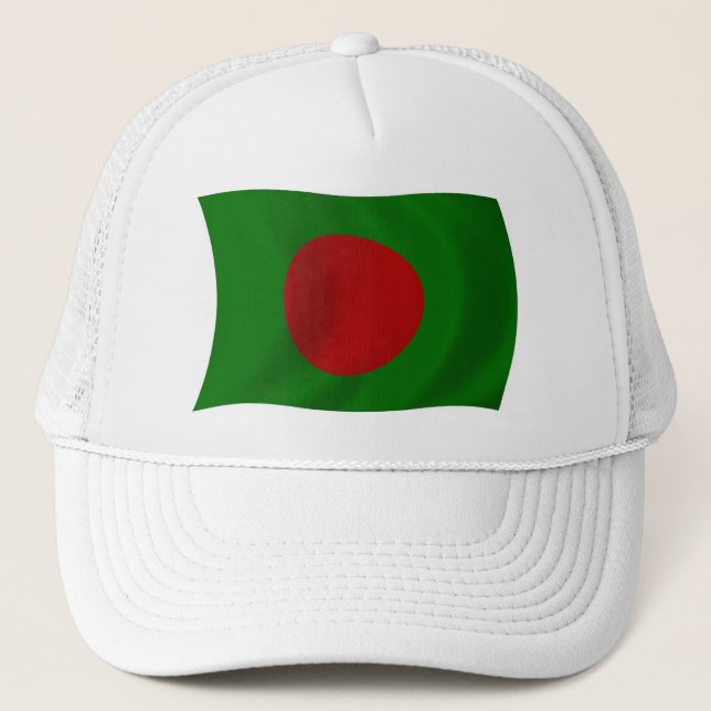 Casquette du drapeau du Bangladesh (Devant)