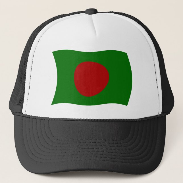 Casquette du drapeau du Bangladesh (Devant)