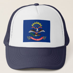 Casquette du drapeau du Dakota du Nord