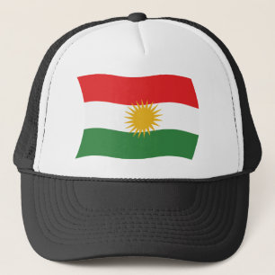 Casquette du drapeau du Kurdistan