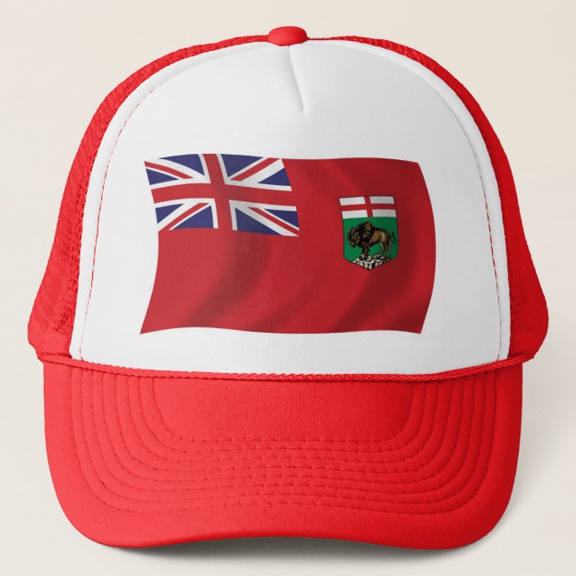 Casquette du drapeau du Manitoba (Devant)