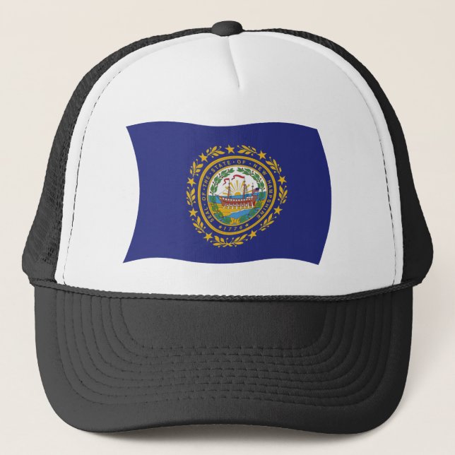 Casquette du drapeau du New Hampshire (Devant)