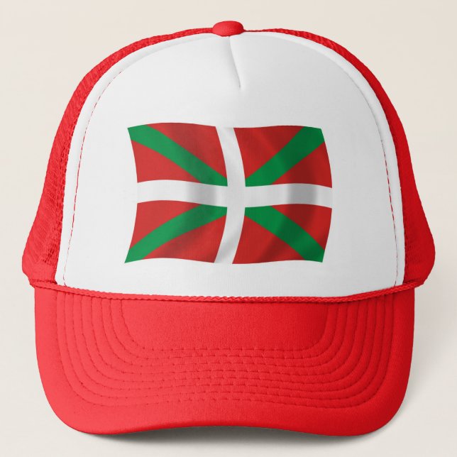 Casquette du drapeau du peuple basque (Devant)