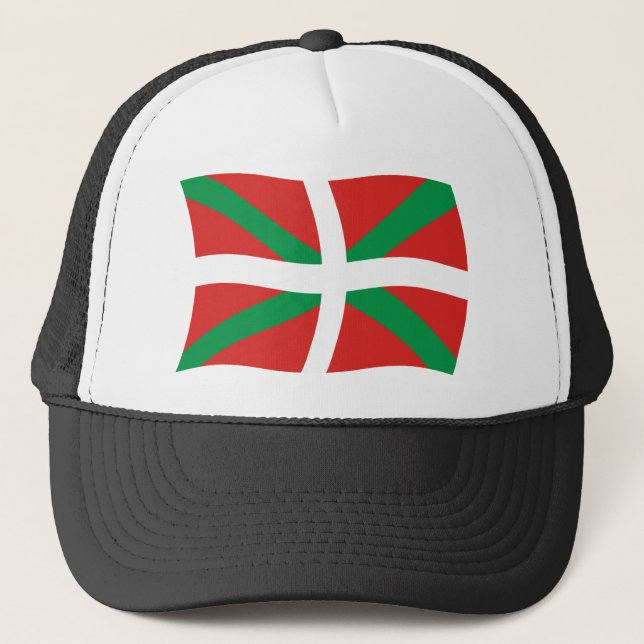 Casquette du drapeau du peuple basque (Devant)