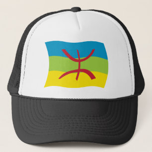 Casquette du drapeau du peuple berbère