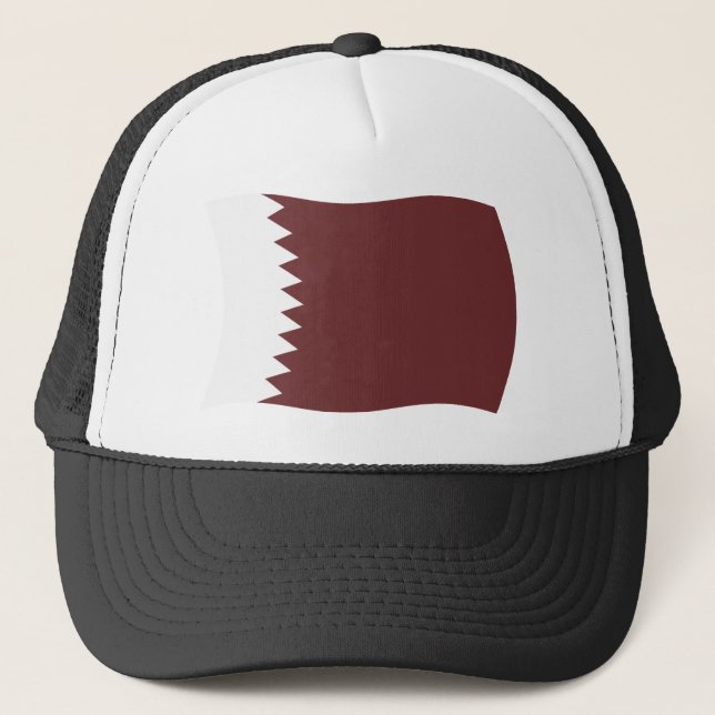Casquette du drapeau du Qatar (Devant)