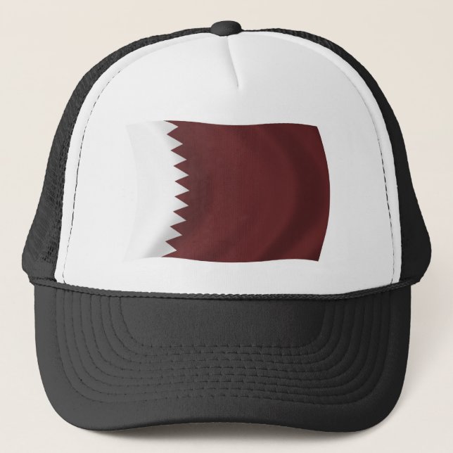 Casquette du drapeau du Qatar (Devant)
