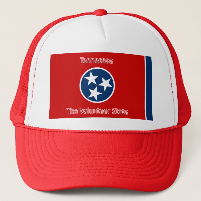 Casquette du drapeau du Tennessee (Devant)