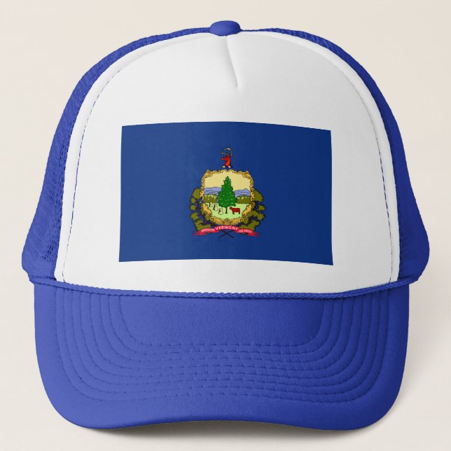 Casquette du drapeau du Vermont (Devant)