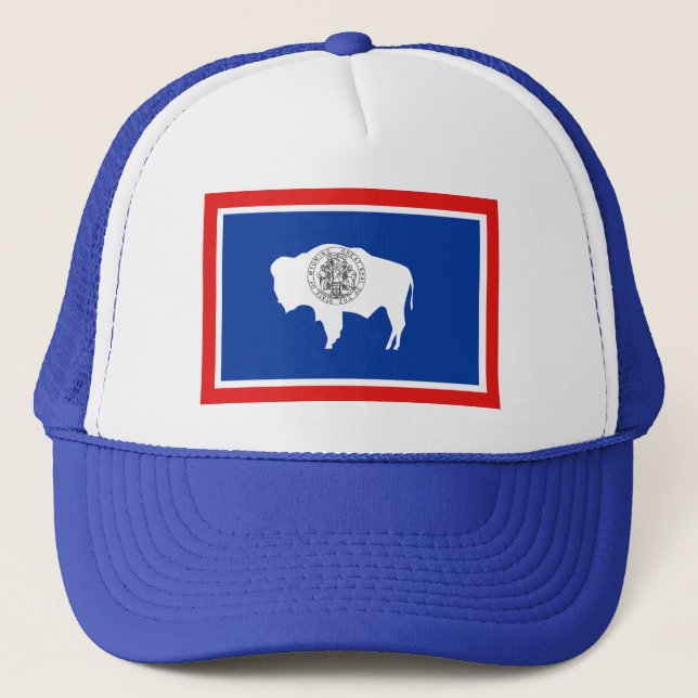 Casquette du drapeau du Wyoming (Devant)