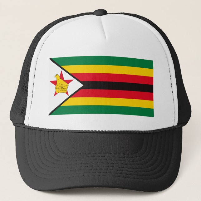 Casquette du drapeau du Zimbabwe (Devant)