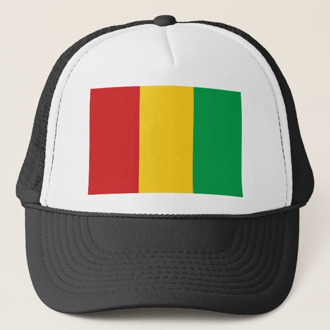 Casquette du drapeau guinéen Conakry (Devant)