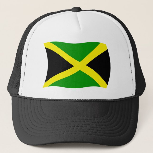 Casquette du drapeau jamaïcain (Devant)