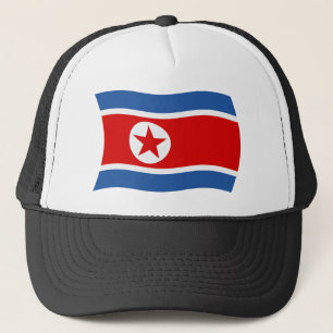 Casquette du drapeau nord-coréen