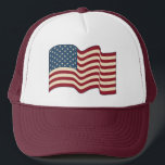 Casquette du drapeau rustique américain<br><div class="desc">Portez ce casquette américain pour la fête de l'Indépendance, la fête du Travail, la fête du Souvenir, la fête des vétérans, ou n'importe quel jour!</div>