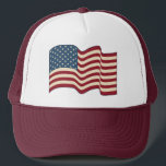 Casquette du drapeau rustique américain<br><div class="desc">Portez ce casquette américain pour la fête de l'Indépendance,  la fête du Travail,  la fête du Souvenir,  la fête des vétérans,  ou n'importe quel jour!</div>