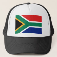 Casquette du drapeau sud-africain