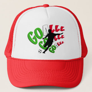 Casquette du football de l'Italie