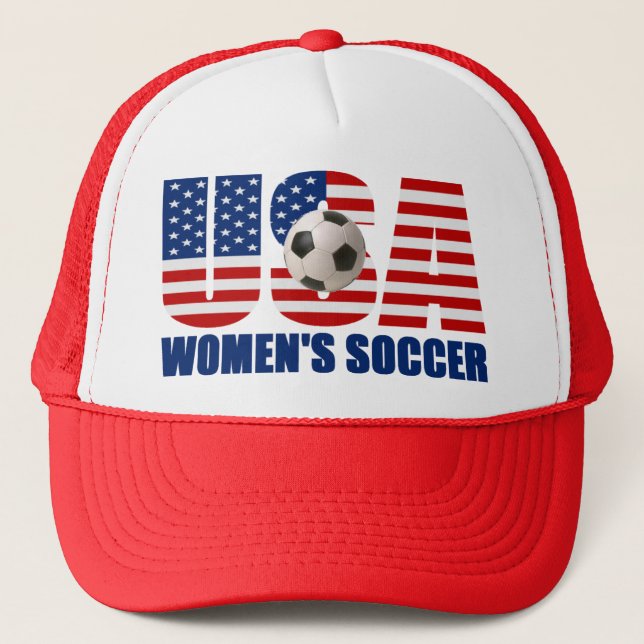 Casquette du football des femmes des Etats-Unis (Devant)