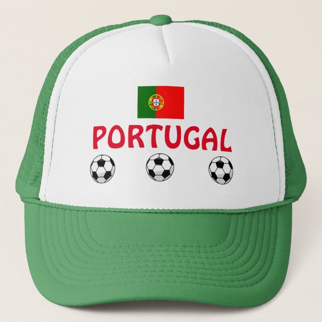 Casquette du football du Portugal (Devant)