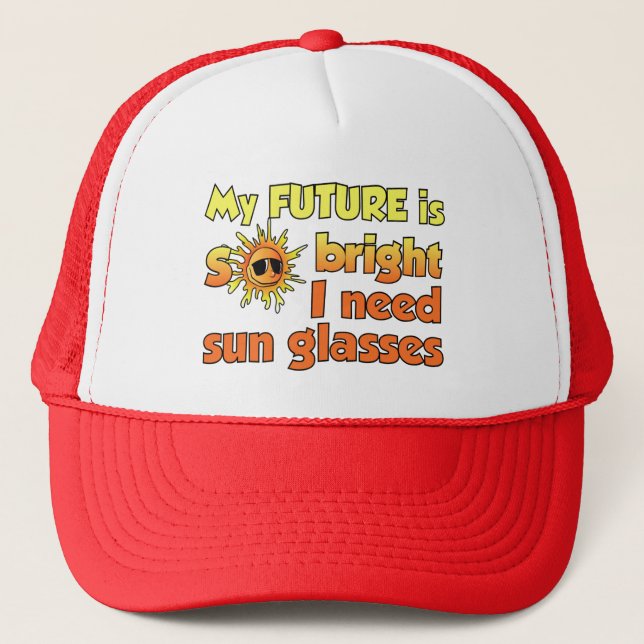 Casquette du futur brillant (Devant)