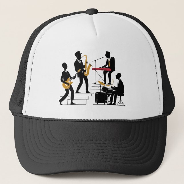 Casquette du groupe de musique Silhouette (Devant)
