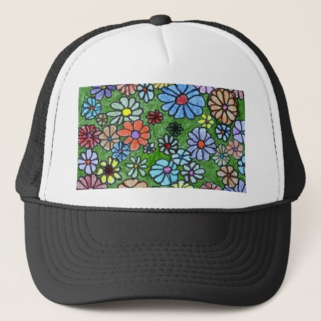 Casquette du jardin fleuri (Devant)
