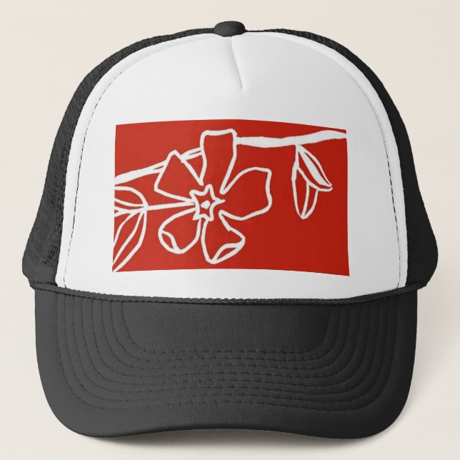 Casquette du jardin fleuri (Devant)