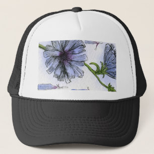 Casquette du jardin fleuri