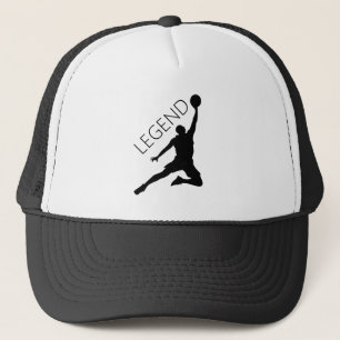 Casquette du joueur de basketball Silhouette