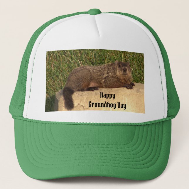 Casquette du jour de la marmotte (Devant)